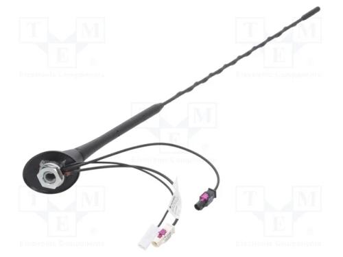 Antena, de Teto, 0,4m, Am,Dab,Fm, Fiat,Renault,Seat,Vw,koda