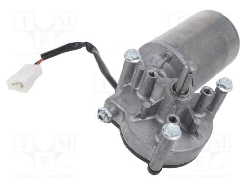 Motor: Dc, 24vdc, 25rot./Min, Engrenagem de Parafusos Sem Fim