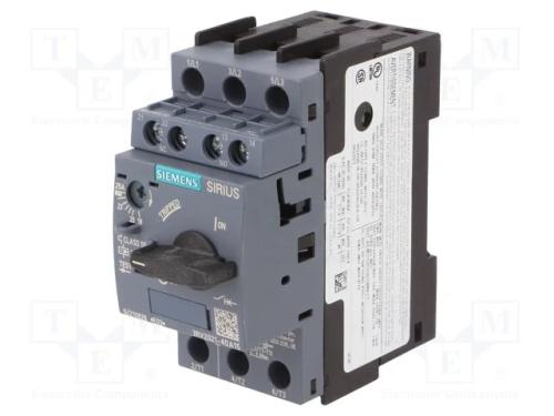 Disjuntor de Motor, 11kw, No + Nc, 220÷690vac, para Trilho Din