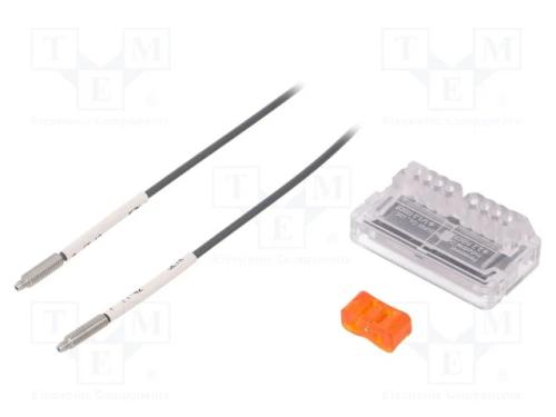 Sensor: fibra ótica, Cobertura: 0÷1130mm, IP67, -.