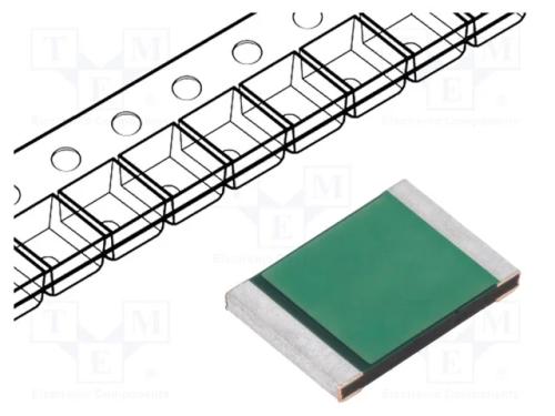 Fusível: de polímero PTC, 100mA, Imax: 100A, SMD,.