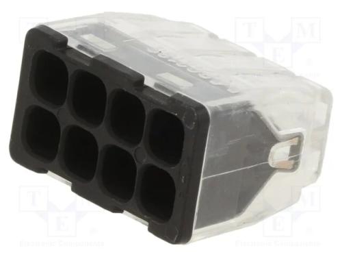 Conector rápido, aperto de molas, 2,5mm2, 450V, 2.