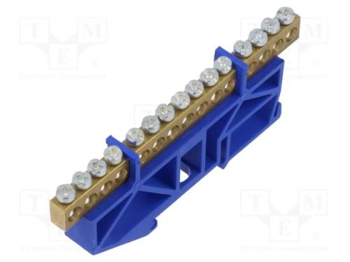 Conector: bloco terminal, faixas: 1, braçadeiras:.