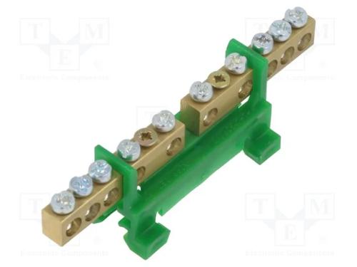 Conector: bloco terminal, faixas: 2, braçadeiras:.