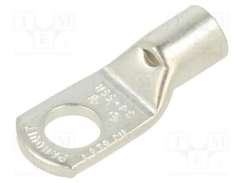 Terminal: anel tubular, 5/16, cerrar, com cabo, l.