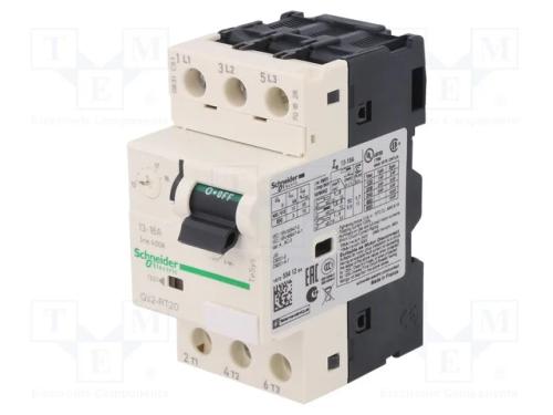 Disjuntor de Motor, 7,5kw, 230÷690vac, para Trilho Din, Ip20