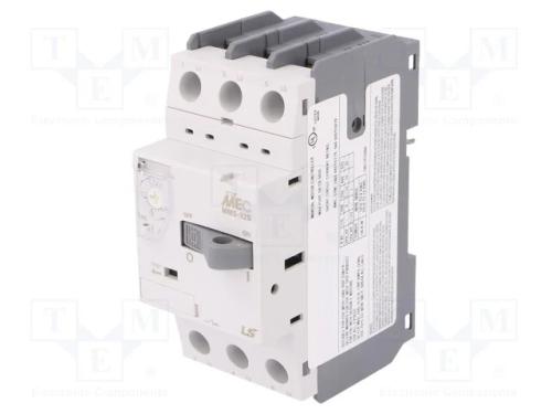 Disjuntor de Motor, 7,5kw, 220÷690vac, para Trilho Din, Ip20