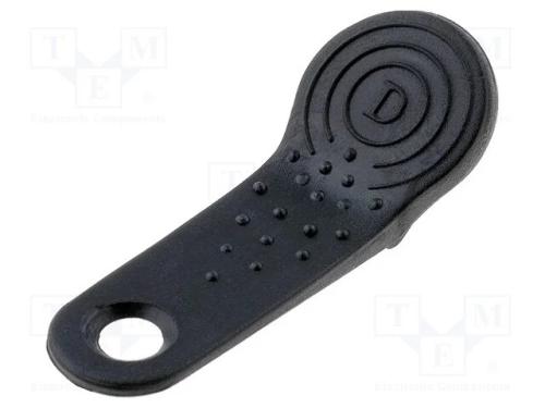 Suporte para Memória de Pellets em Um Chaveiro; Preta