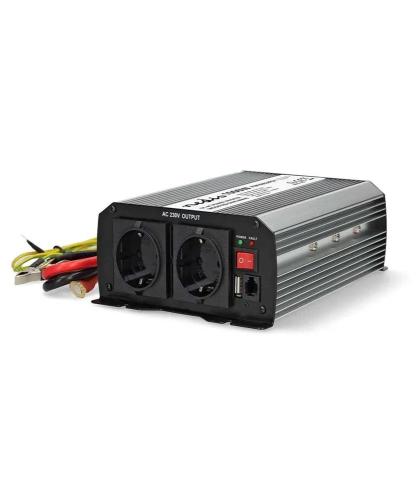 Inversor de Energía de Onda Sinusoidal Modificada | Tensión de Entrada: 24 V Dc | Salida(S) de Poten