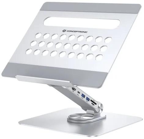 Conceptronic Tablet Halterung Inkl 7-In-1 Docking Station Si