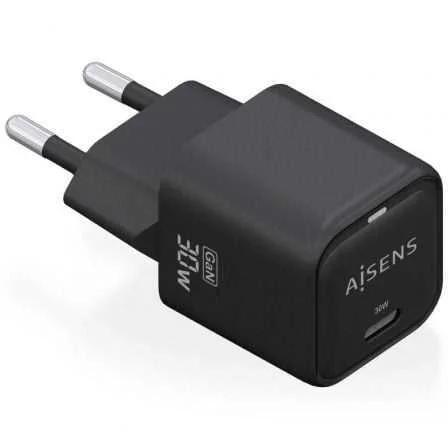 Cargador Gan de Pared Aisens Asch-30w1p019-Bk/ 1x.