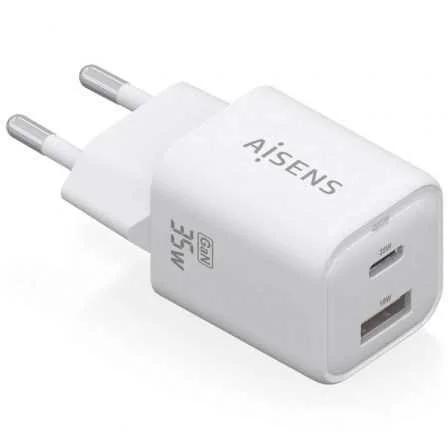 Cargador Gan de Pared Aisens Asch-35w2p024-W/ 1xu.