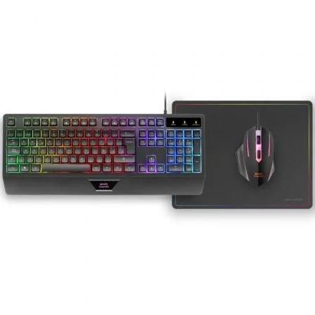 Pack Gaming Mars Gaming Mcp124/ Teclado H-Mech +.