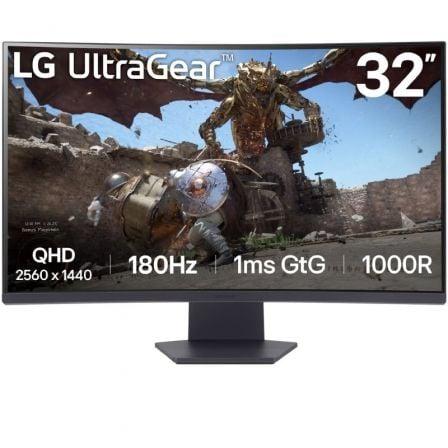 LG MONITOR VA 32" (31.5) 16:9 CURVO WQHD 1MS 180H.