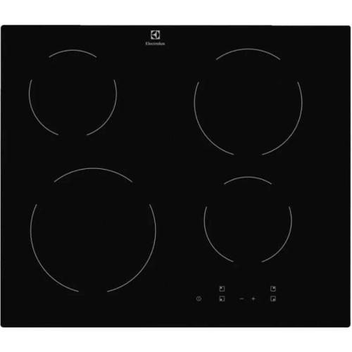 Placa de Vitrocerâmica 4 Zonas 6500w Serie 300 Lrr6430ck Preto/Inox - Electrolux
