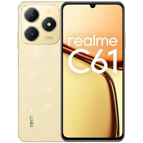 Smartphone Realme C61 6gb/256gb Dourado