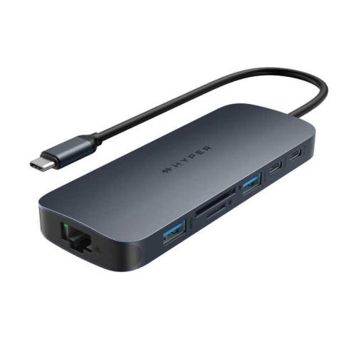 Hyper Drive Ecosmart Gen.2 Dual Hdmi Usb-C 11-In-1 Hub W 140 W Pd3.1