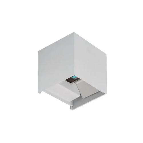 Aplique LED Cubo 10w 3000k Branco com Ângulo Ajustável