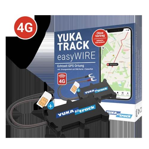 Iot Yukatrack Easywire 4g Aio Gps Car Tracker With Sim + Data Flat