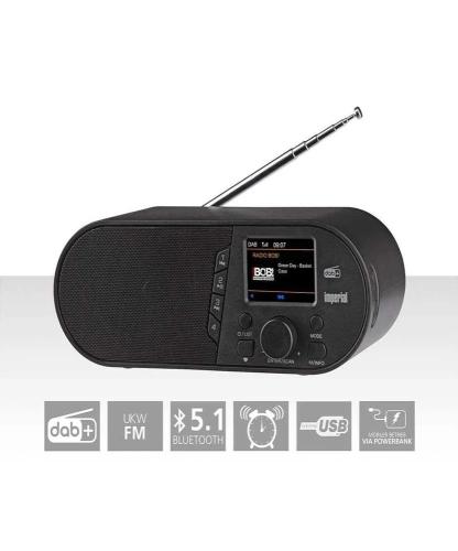 Dabman D105 Rádio Compacto Dab+ /Fm / Bluetooth
