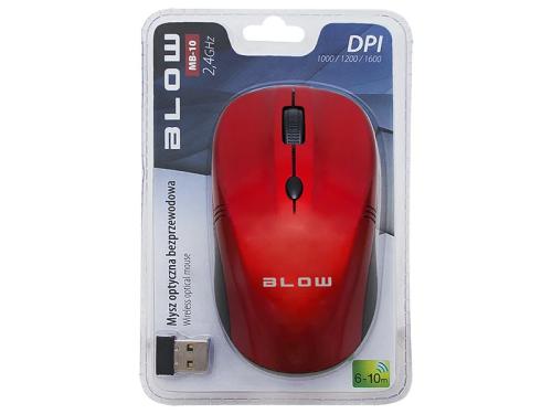 Rato Blow Mb-10 84-003# (Optical; 1600 Dpi; Red .