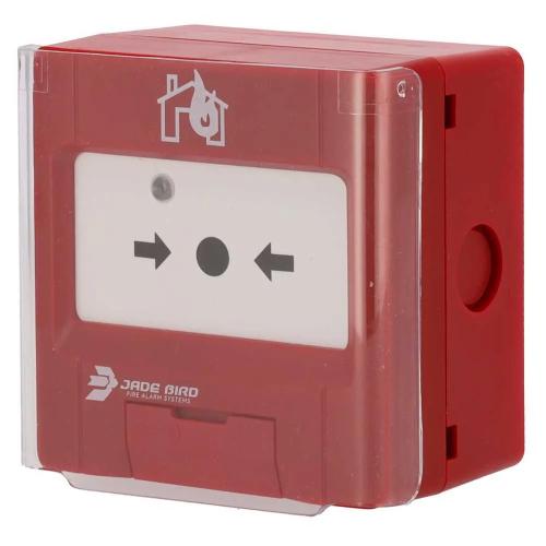 Pulsador Analógico Jade Bird - Tapa de Protección Incluída - Indicador Luminoso Y Visual de Activaci