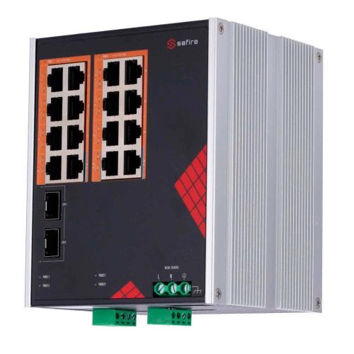 Switch Safire Alimentação Industrial Ac e Dc - 16.