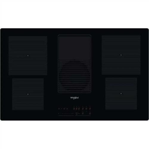 Placa de Indução Wvh 92 K F Kit/1 4 Zonas 7500w C/ Exaustor Preto - Whirlpool