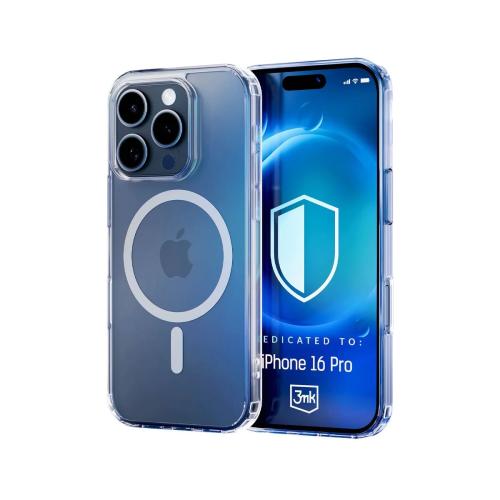 Capa Magcase 3MK iPhone 16 Pro Max Transparente