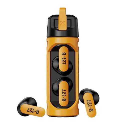 Auriculares Bluetooth TWS TF-T11 Amarelo - TRANSF.