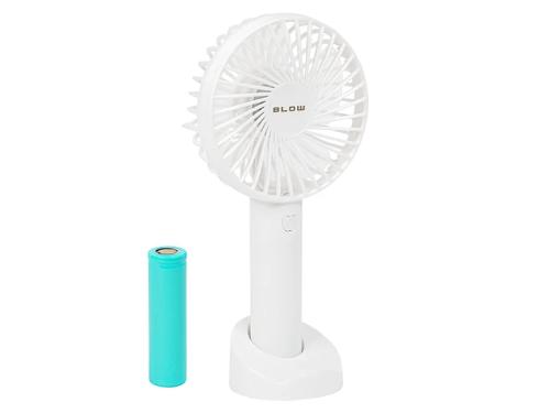 Ventilador de mão recarregável Usb Branco