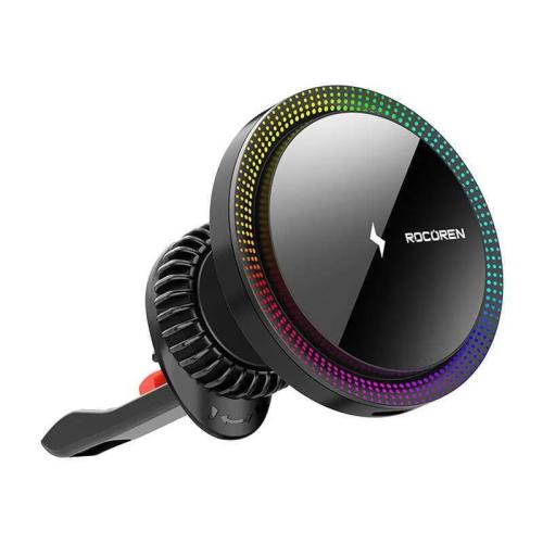 Rocoren Rczj-Xk01 Wireless Car Charger, 15w (Black)