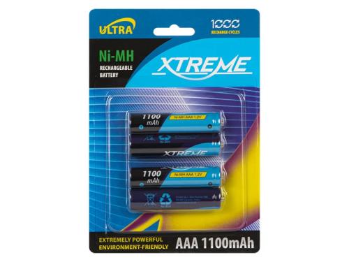 Bateria R3 Ni-Mh AAA 1100mah Xtreme