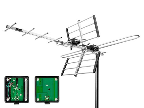 Antena Passiva Dvb-T Atd32s Vhf/Uhf Mux8