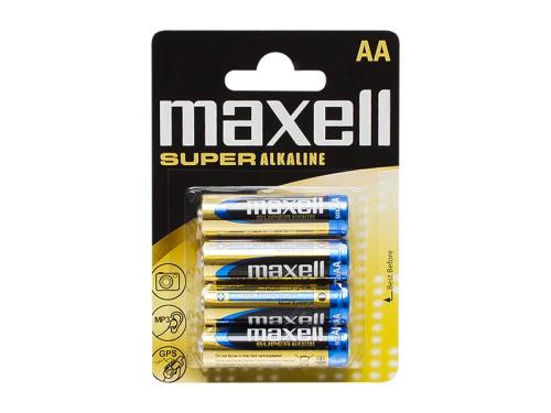 Pilha alcalina AA 1,5 Lr6 Maxell Super