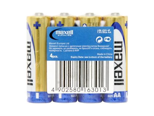 Pilha alcalina AA 15 Lr6 Maxell 4pcs