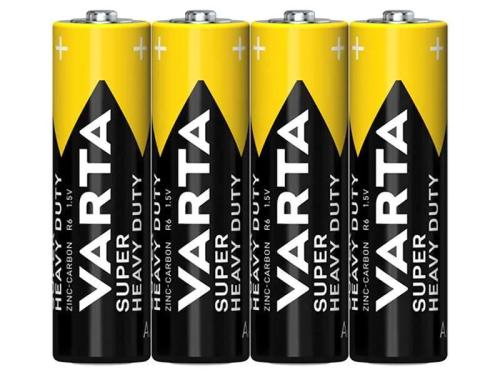 Pilha Varta Superlife de zinco-carbono AA 15 R6