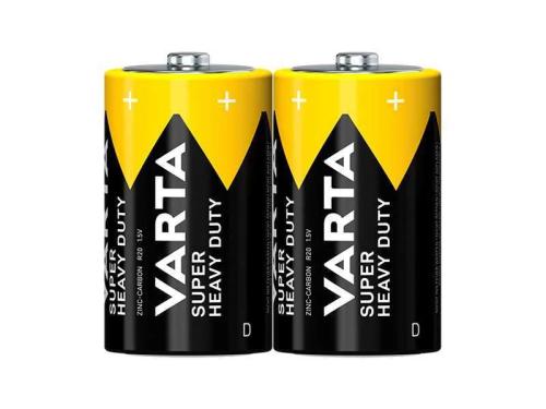 Bateria D 1,5 Lr20 Varta Superlif Zinco-Carbono