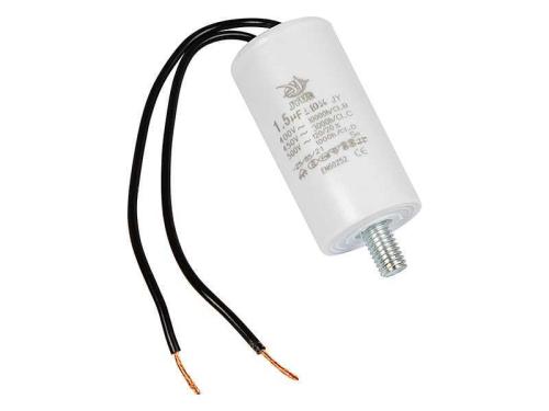 Condensador de Motor 1,5uf/450vac com Cabos
