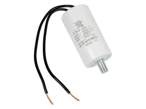 Condensador de Motor 1,5uf/450vac com Cabos