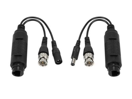 Conjunto de adaptadores Bnc+Dc para Rj45 2pcs