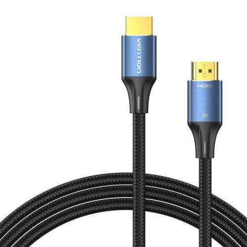 Hdmi 2.1 Cable Vention Alglh , 2m, 8k 60hz/ 4k 120hz (Blue)