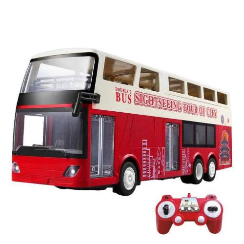 Autocarro de turismo de controlo remoto 1:18 Doub.