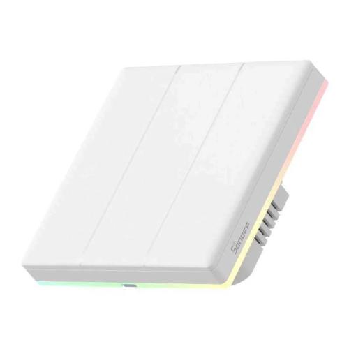 Sonoff Tx Ultimate T5 Eu 3c 3-Gang Smart Wifi + Ewelink-Remote (Bluetooth) Wall Touch Light Switch