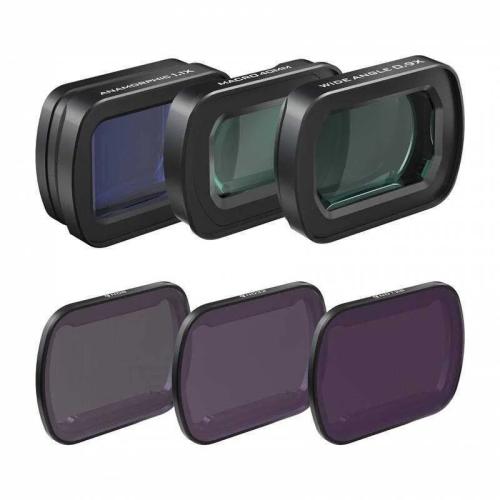 Conjunto de Filtros e Lentes Freewell para Dji Osmo Pocket 3