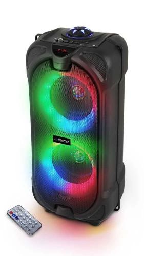 Esperanza RGB Illuminated Bt Speaker Fm Rhythm