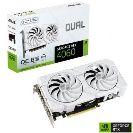 Asus Dual-Rtx4060-O8g-Evo-Branco 8gb Gddr6 Hdmi Dp