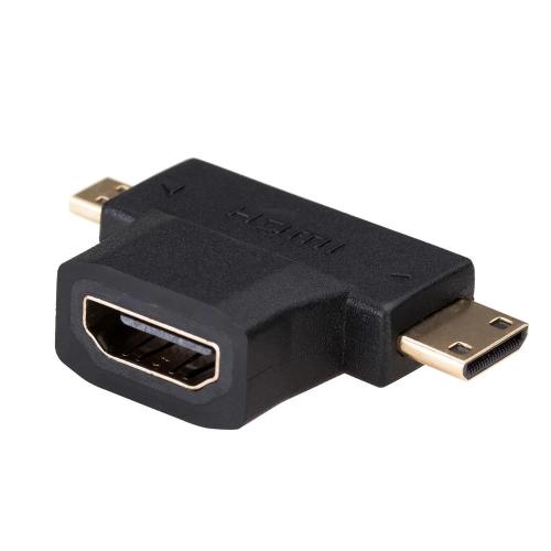 Adaptador Akyga Ak-Ad-23 Hdmi (F) / Mini Hdmi (M) /.
