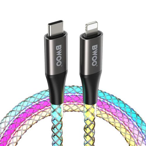 Cabo Bwoo 27w X279c-L Usb-C para Lightning com Rg.