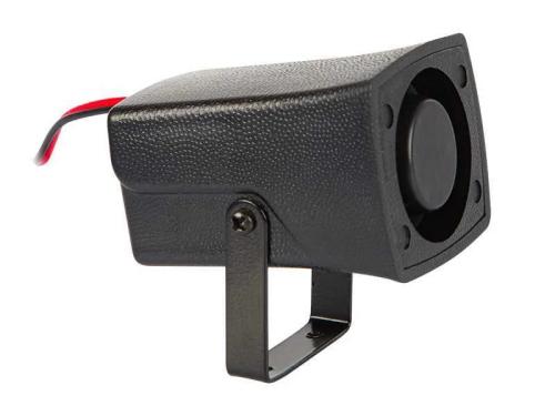 Sirene de Alarme 6 Tons 12v 250ma 100db Micro